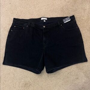 Abercrombie & Fitch Black Jean Shorts